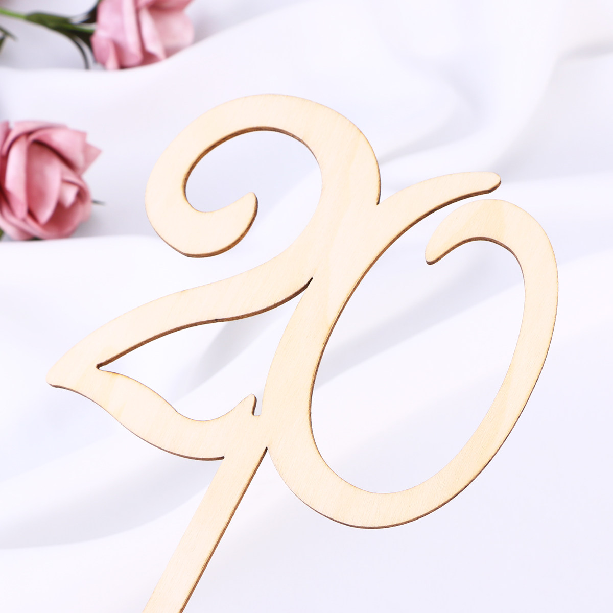 30Pcs Premium Wood Table Numbe - Wedding Solution ulasan dan harga