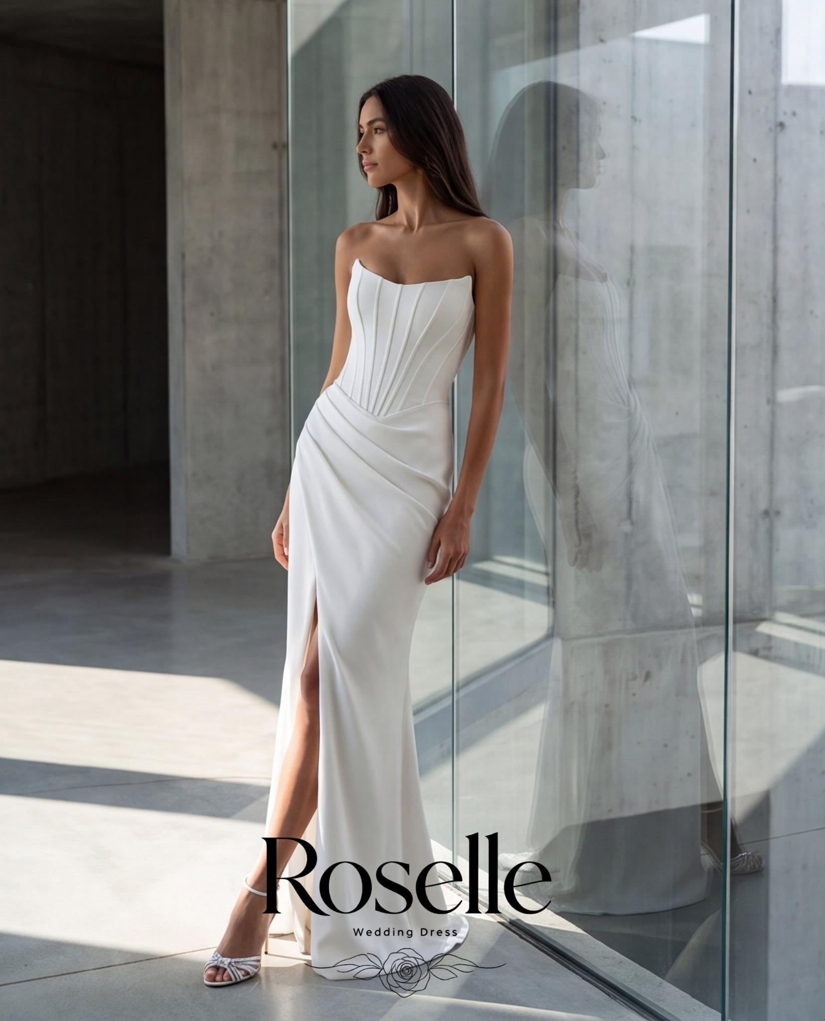 ROSELLE Mermaid Simple Elegant - Wedding Qw ulasan dan harga