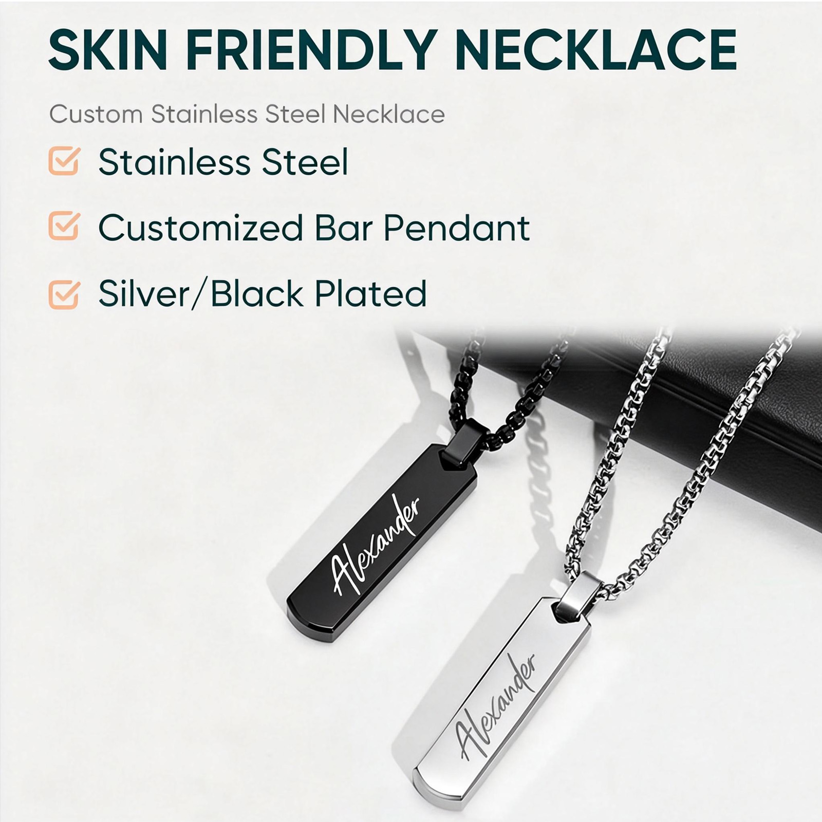 Free Engraving Necklaces for M - Wedding Job ulasan dan harga