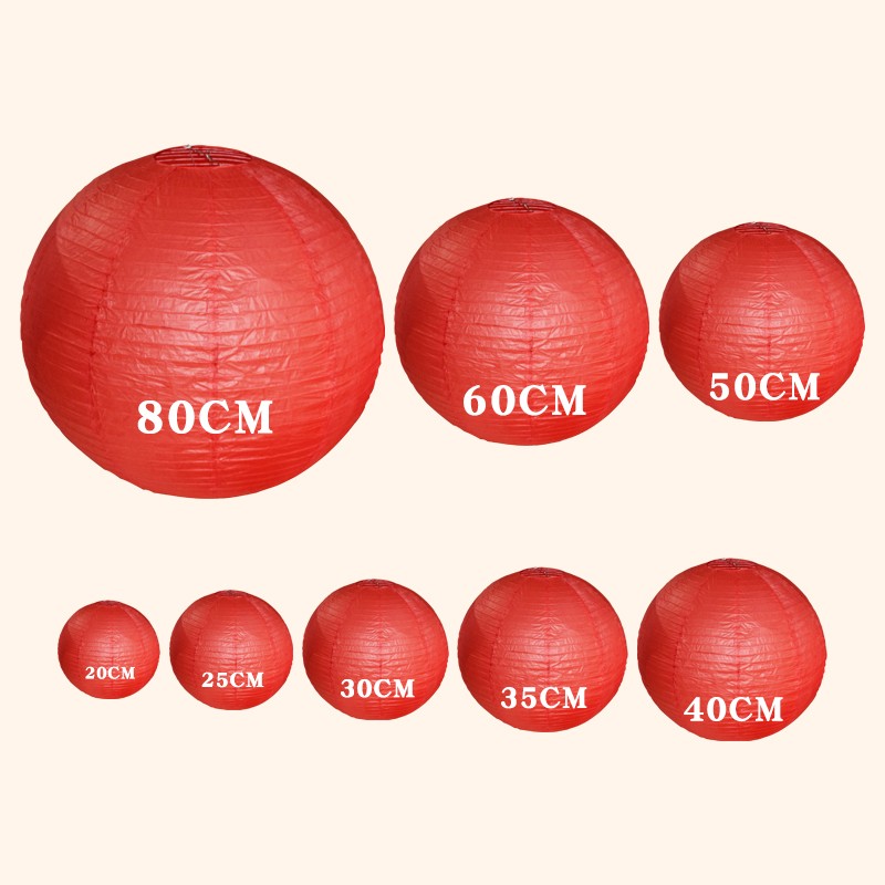 Large Size  Paper Lantern Phot - Supply Wedding Venue ulasan dan harga