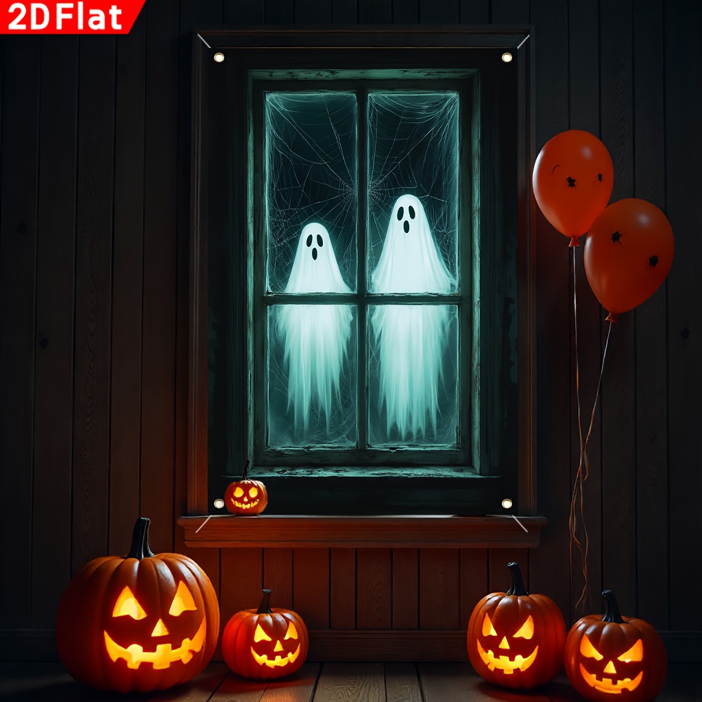 Horror-themed Halloween window - Wedding Power Supply ulasan dan harga