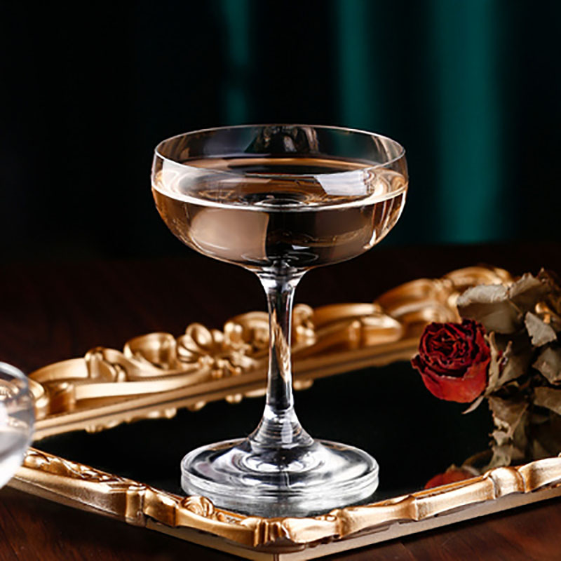 Crystal Glass Cocktail Cup, Di - Champagne Tower Set ulasan dan harga