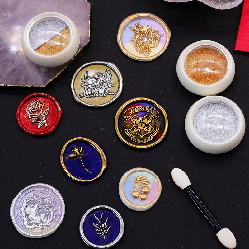 18 Colors Gold Wax Seal Stamp  - Wedding Sutra ulasan dan harga