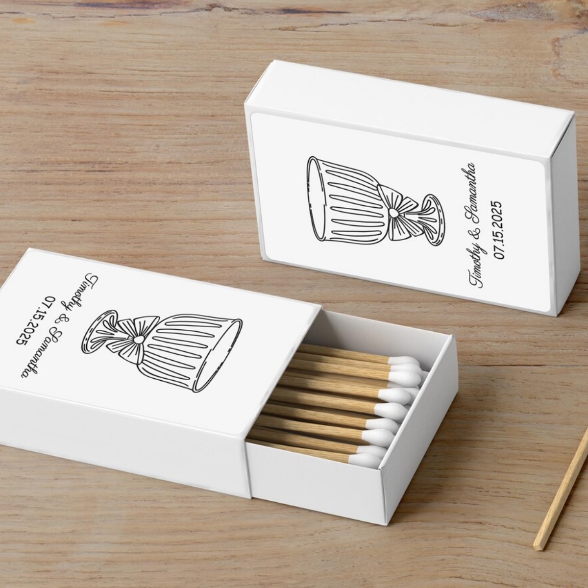 Personalized Matchbox - Custom - Champagne Tower Set ulasan dan harga