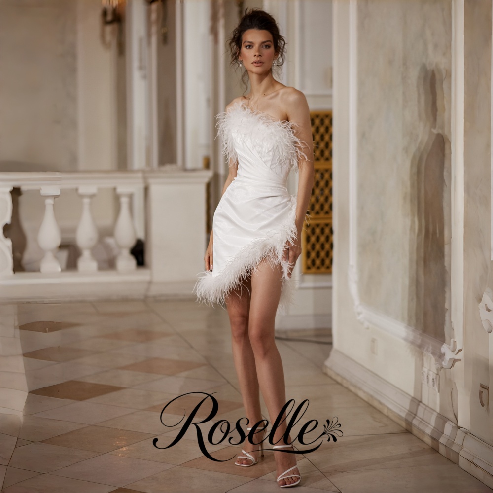 ROSELLE Mini Strapless Sheath  - Wedding Qw ulasan dan harga