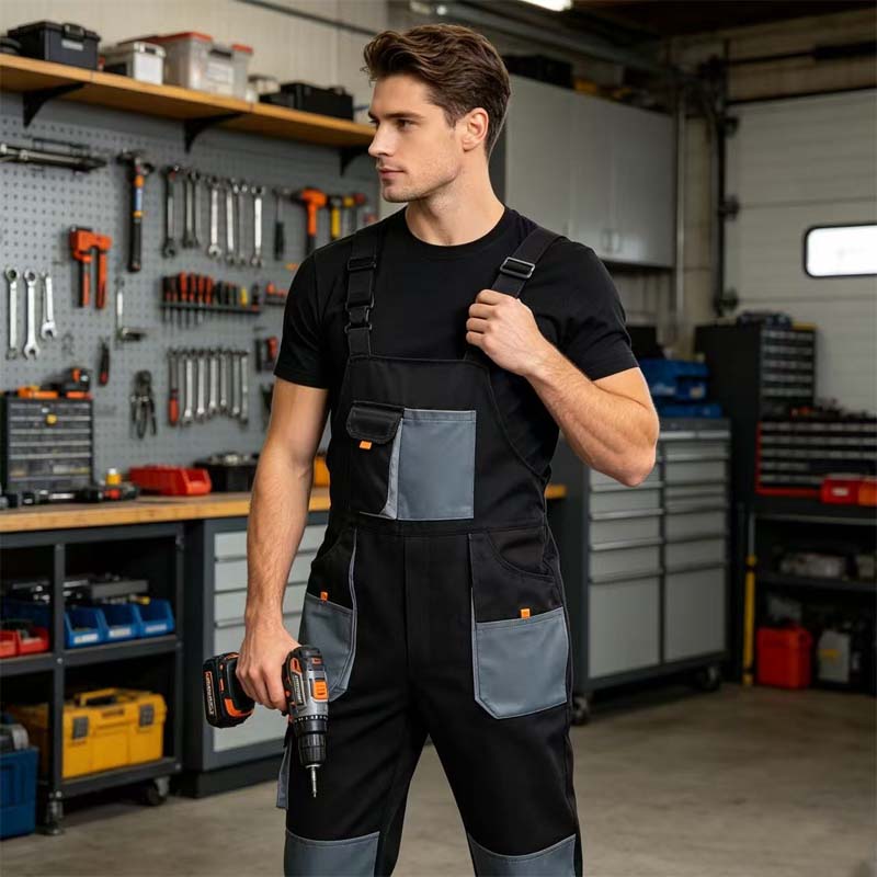 Men's Work Jumpsuits Adjustabl - Wedding Job ulasan dan harga