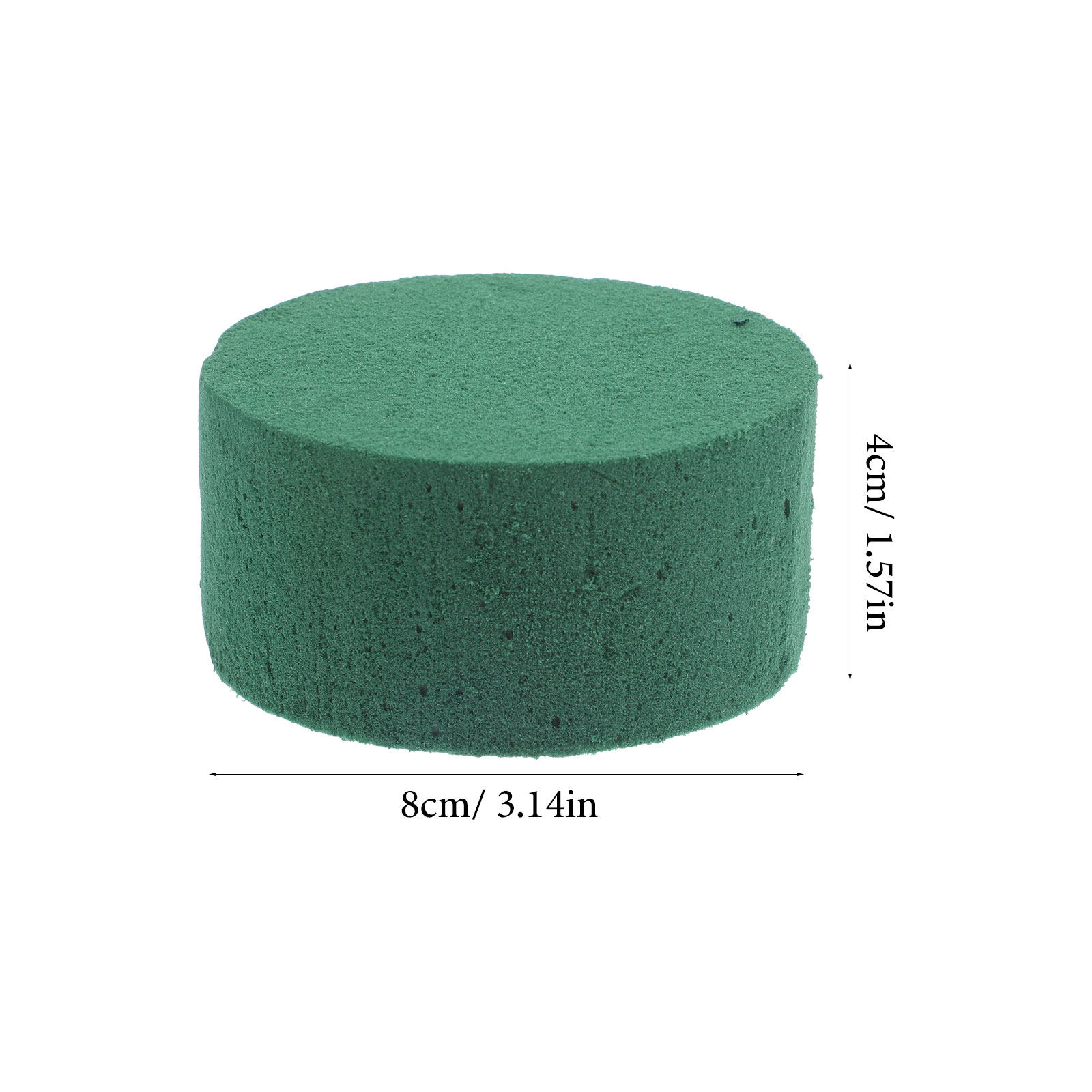 8Pcs Round Floral Mud Blocks C - Wedding Event Supply ulasan dan harga