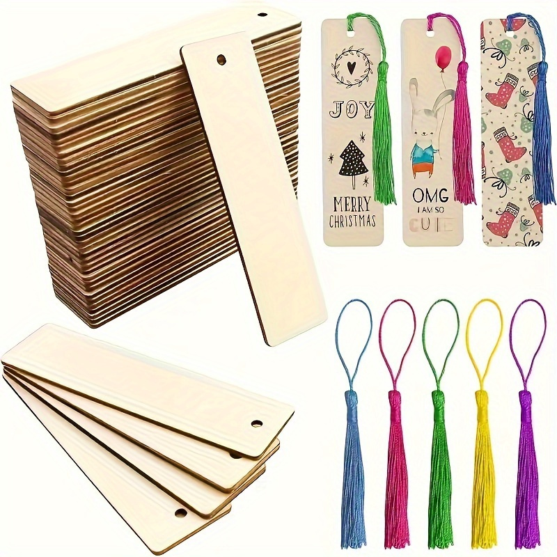 DIY 10PCS Wooden Square Blank  - Wedding Supply Co ulasan dan harga