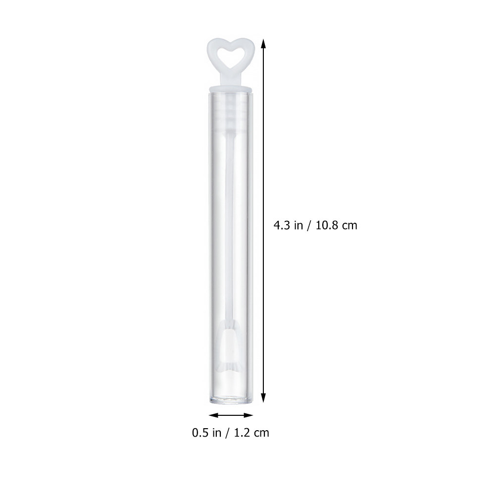 50Pcs Bubble Wand Bottle Empty - Wedding Solution ulasan dan harga