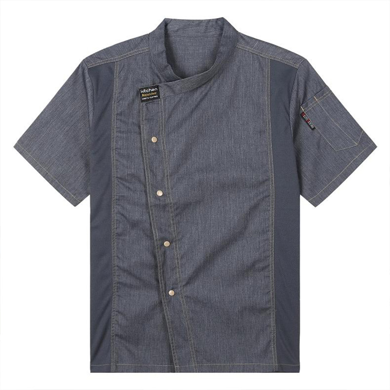 Catering Cooking grey Shirt Re - Wedding Job ulasan dan harga