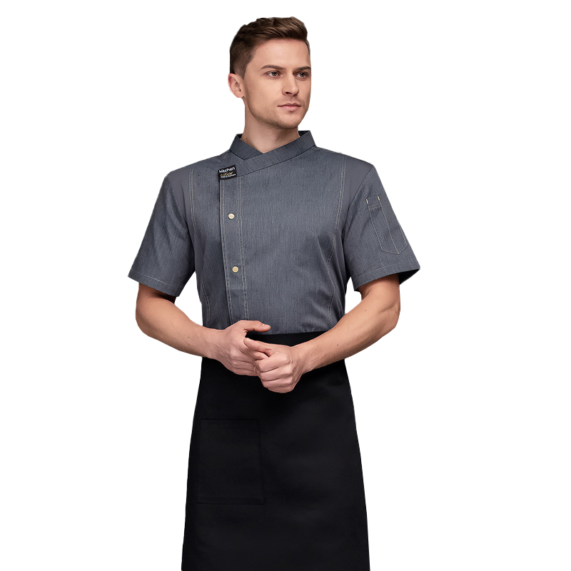 Catering Cooking grey Shirt Re - Wedding Job ulasan dan harga