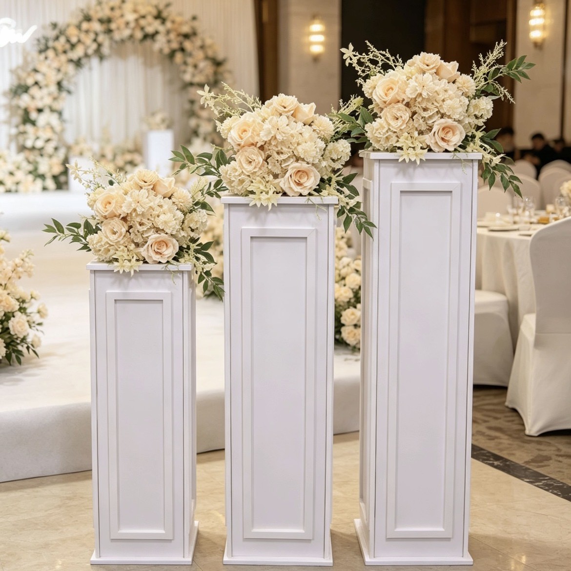 Wedding props PVC European Rom - Supply Wedding Venue ulasan dan harga