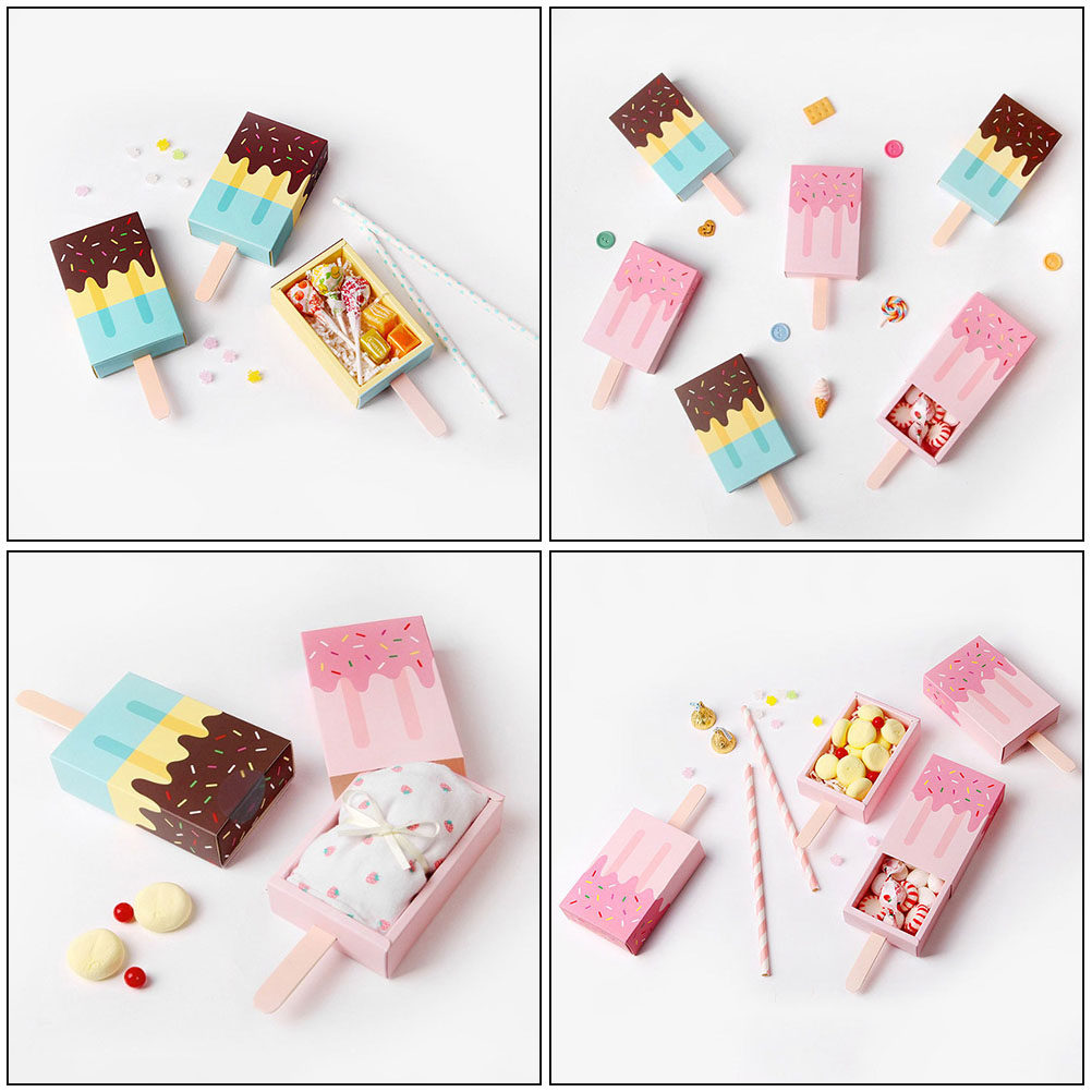 20Pcs Ice Cream Candy Cases Dr - Wedding Solution ulasan dan harga