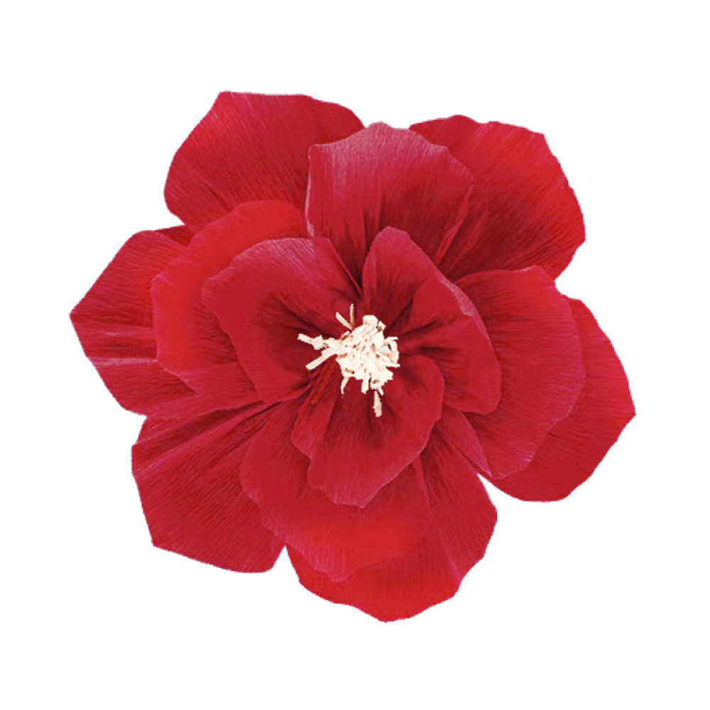 DIY Pleated Paper Flowers Wedd - Supply Wedding Venue ulasan dan harga