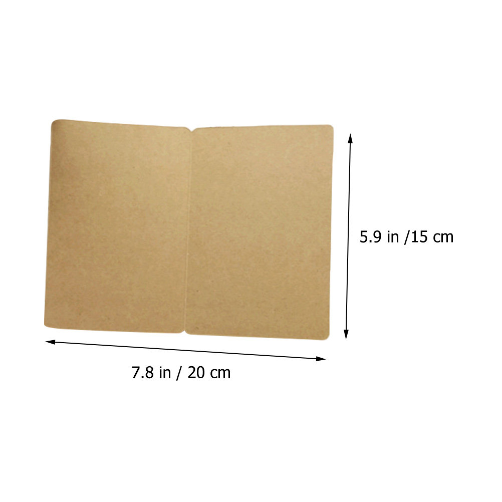 20Pcs Rustic Blank Note Cards  - Papercraft Supply Invitation ulasan dan harga