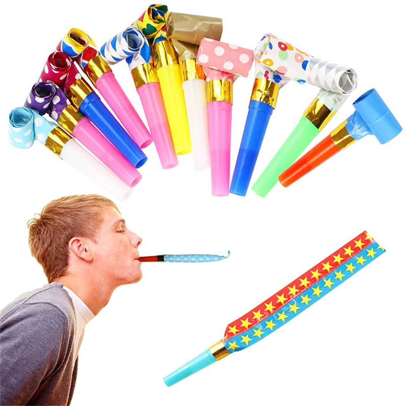 10PCS Blowout Long Nose Whistl - Wedding Event Supply ulasan dan harga