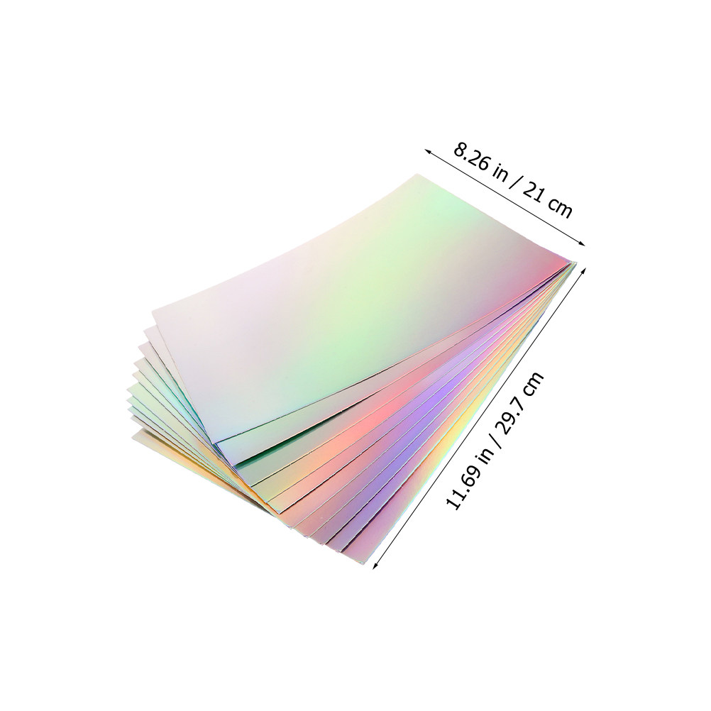 10Sheets Laser Cardstock Paper - Papercraft Supply Invitation ulasan dan harga