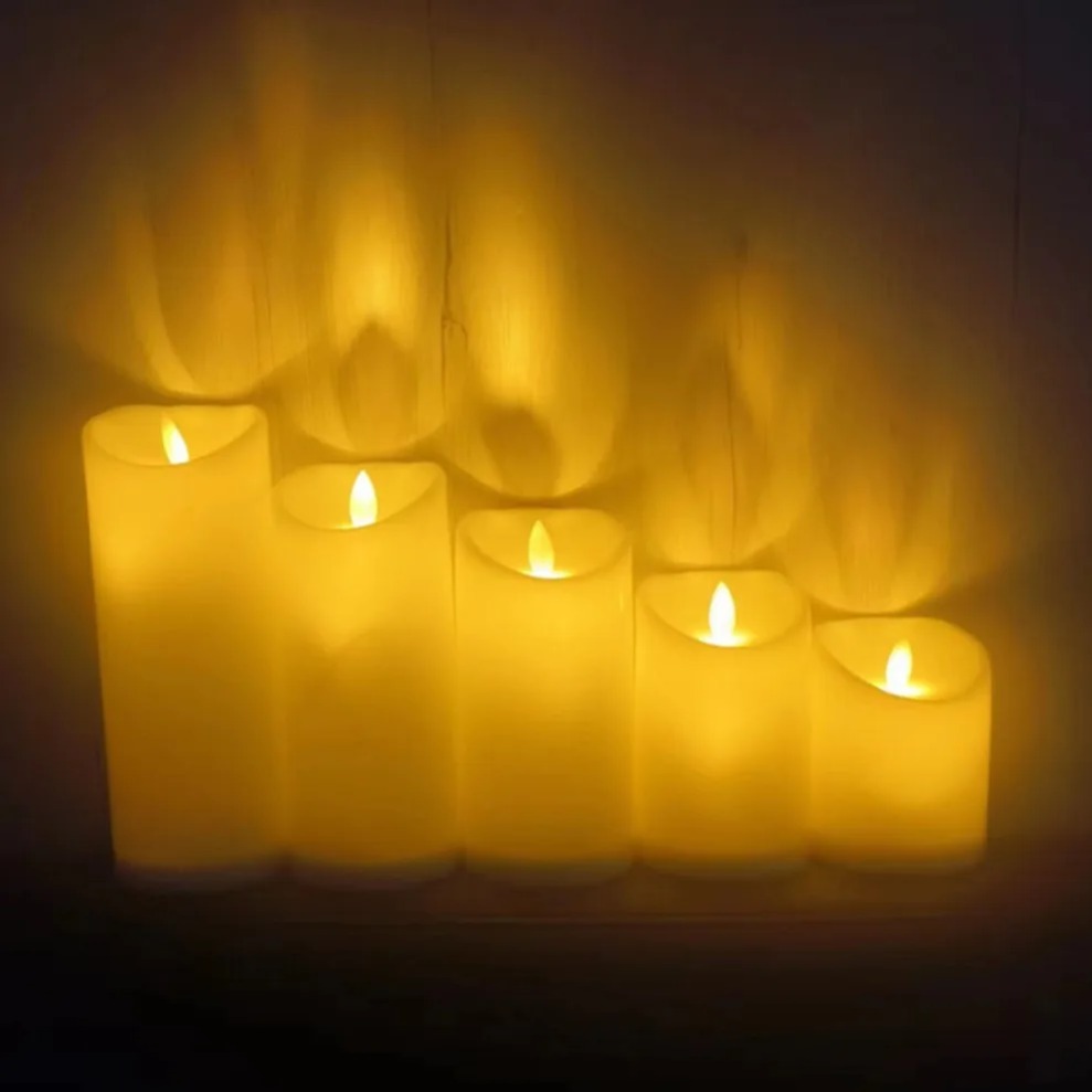 LED Electric Candle Lamp Swing - Wedding Power Supply ulasan dan harga