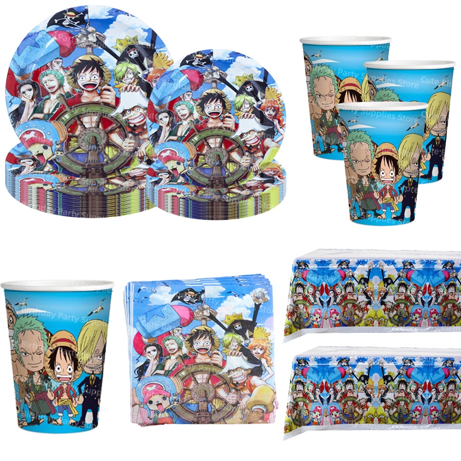 One Piece Birthday Party Decor - Good Supply Wedding Cake ulasan dan harga
