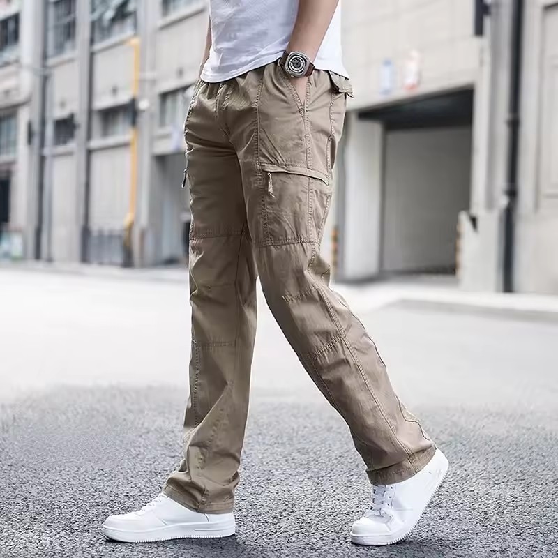 Casual Pants Men's Cargo Trous - Wedding Job ulasan dan harga