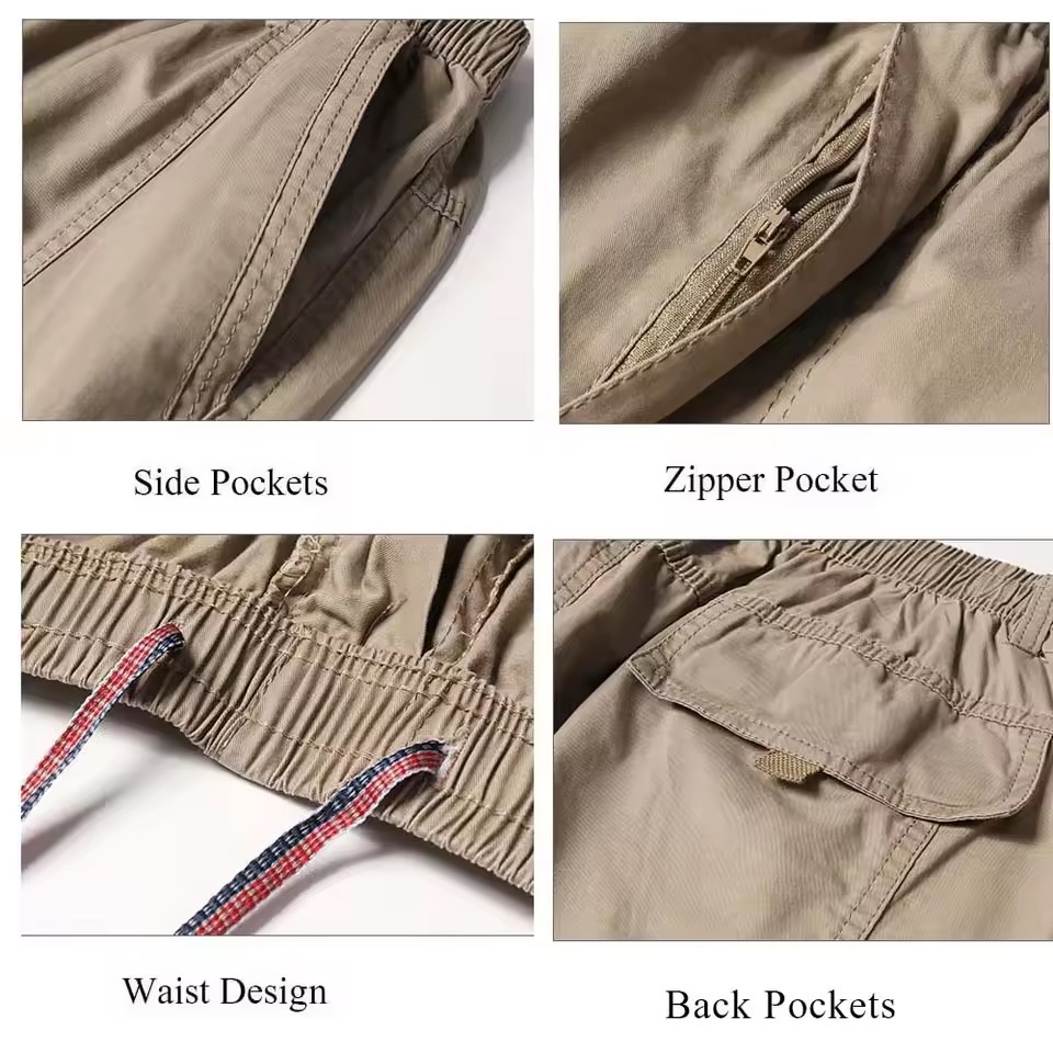 Casual Pants Men's Cargo Trous - Wedding Job ulasan dan harga